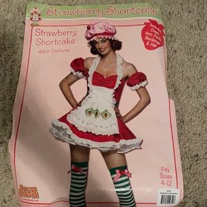 Strawberry shortcake women’s costume size small